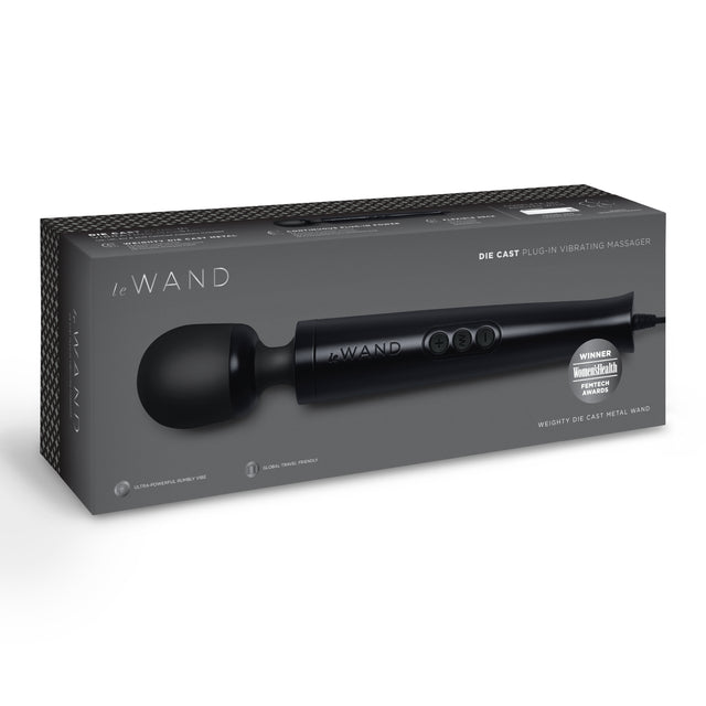 Le Wand Die Cast Plug-In Vibrating Massager