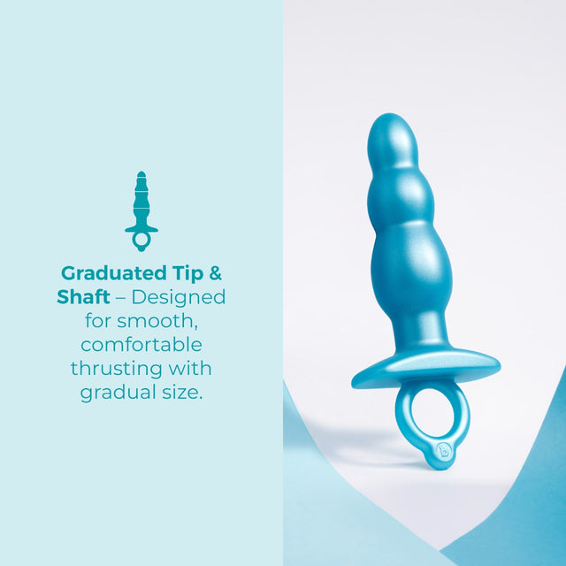 b-Vibe Butties Bounce Beaded Silicone Plug