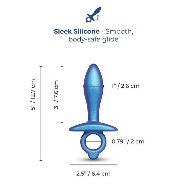 Slide Silicone Butt Plug