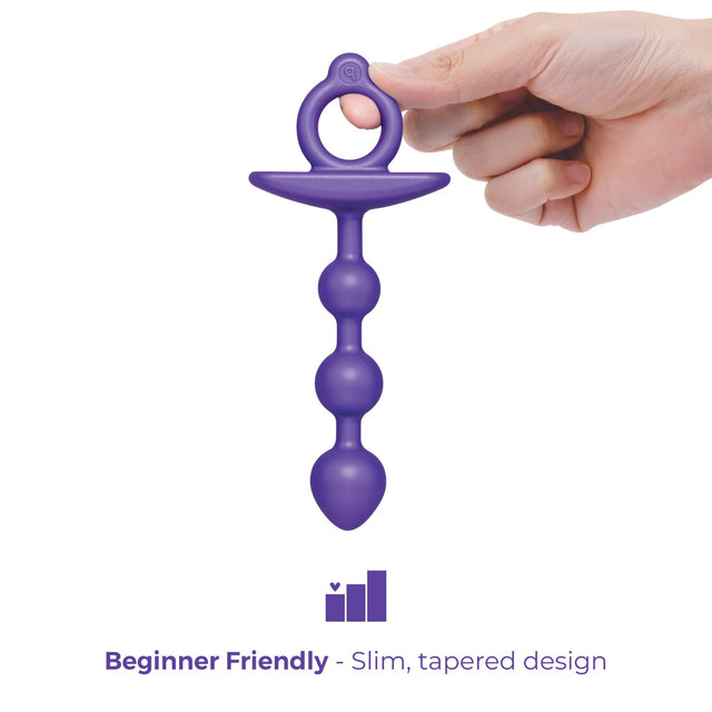 Zip Silicone Anal Beads