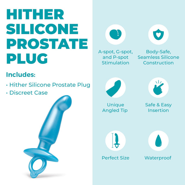 b-Vibe Butties Hither Silicone Prostate Plug
