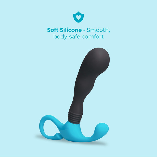 P-Spot Curl Hands-Free Curved Silicone Prostate Massager