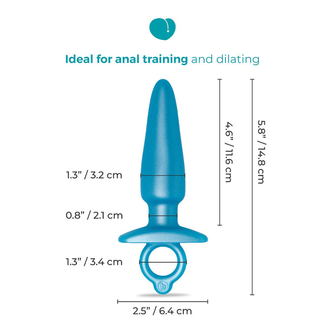 b-Vibe Butties Sleek Tapered Silicone Plug