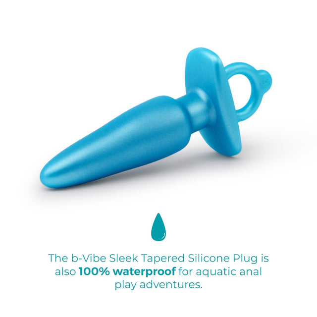 b-Vibe Butties Sleek Tapered Silicone Plug