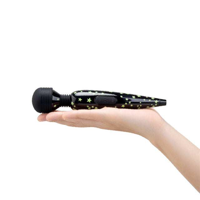 glow in the dark premium rechargeable mini wand massager