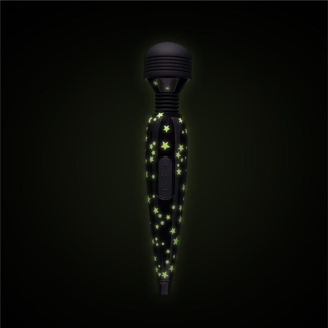 glow in the dark premium rechargeable mini wand massager