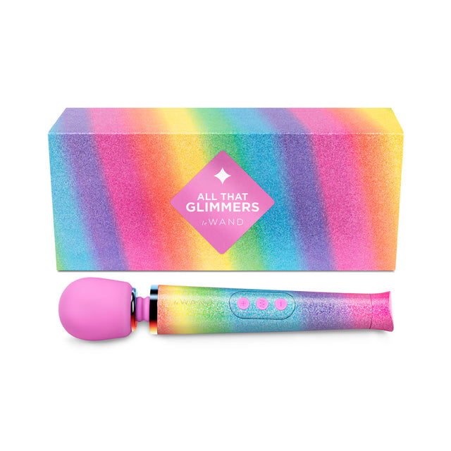 Le Wand All That Glimmers Rainbow Ombre Petite Massager Special Edition