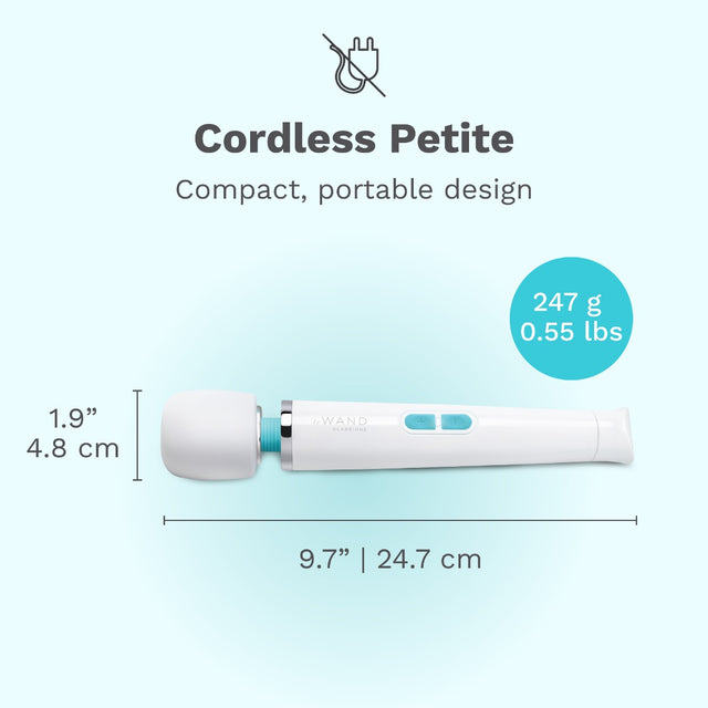 Le Wand Classique Cordless Petite Rechargeable Vibrating Massager