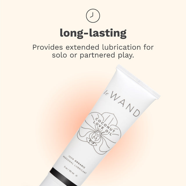 Le Wand Coconut Love Oil 3 oz. (90 mL)