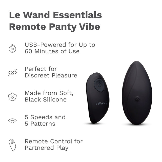 Le Wand remote panty vibe