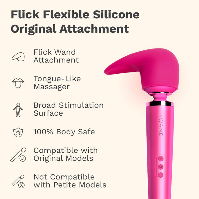 Le Wand Flick Silicone Attachment