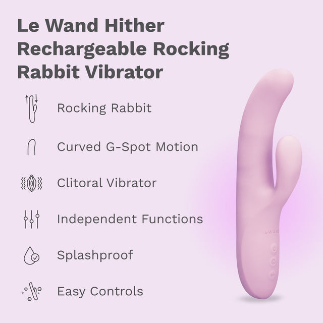 Le Wand Hither Rechargeable Rocking Rabbit Vibrator