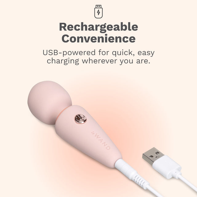 Le Wand Mini Micro Wand Rechargeable Pocket-Size Massager
