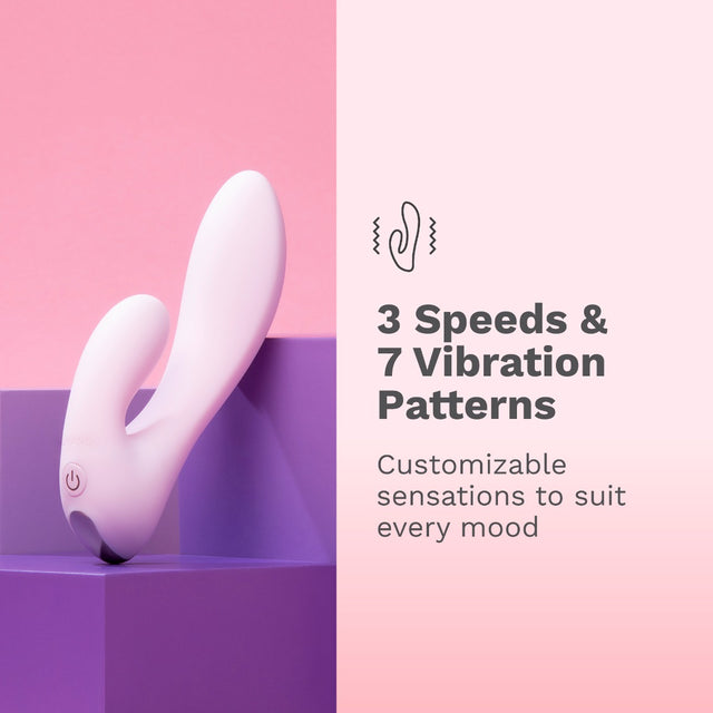 Le Wand Mini Vibe G-Double Rechargeable Clitoral & G-Spot Vibrator