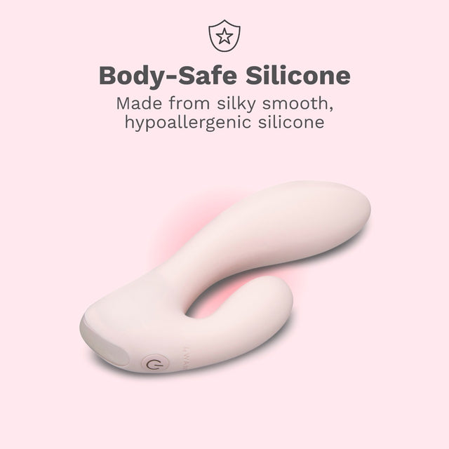 Le Wand Mini Vibe G-Double Rechargeable Clitoral & G-Spot Vibrator