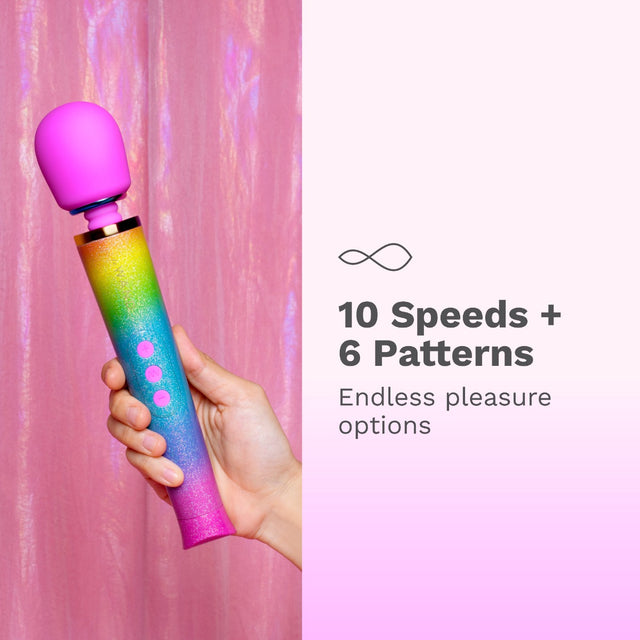 Le Wand Rainbow Ombre Petite Massager