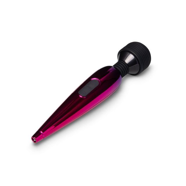metallic premium usb rechargeable mini wand massager
