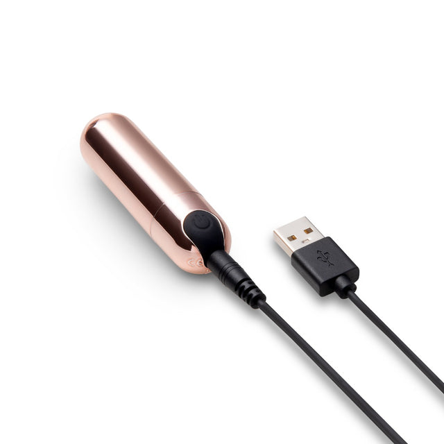 Mini Rechargeable Rose Gold Bullet