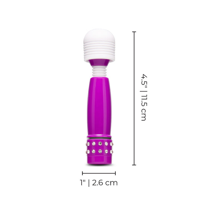Mini Wand Massager - Neon Purple