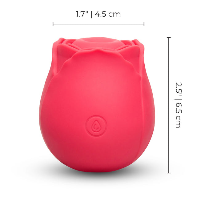 Tapping Rechargeable Rose Vibrator