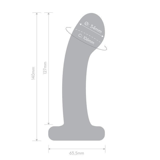 Pop 5.5 inch Silicone Dildo & Harness Set