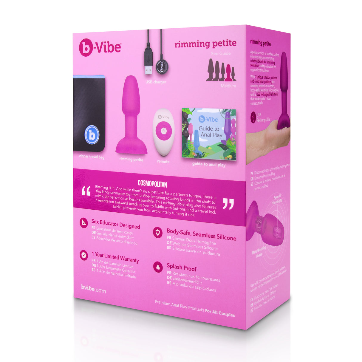 b-Vibe Rimming Plug Petite