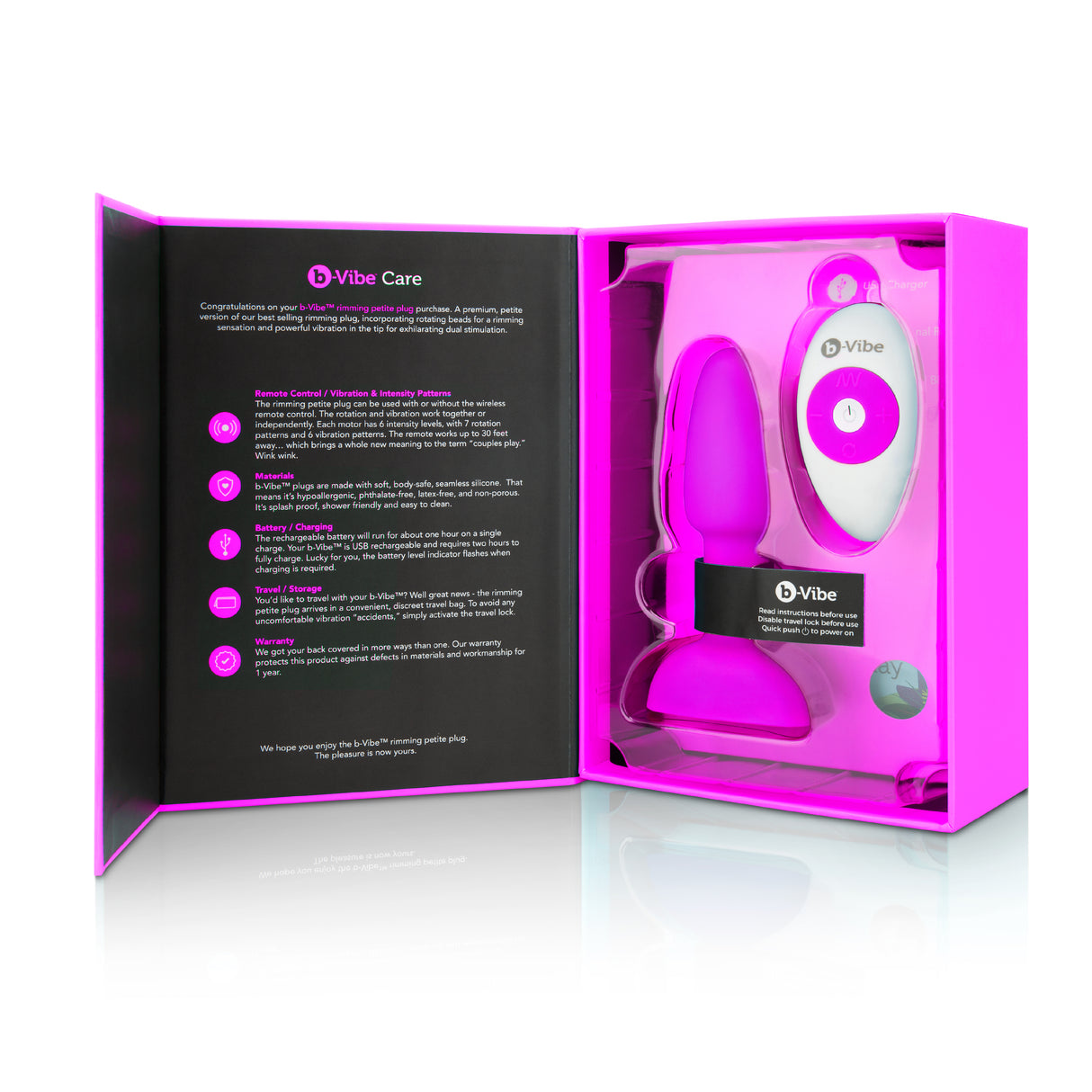 b-Vibe Rimming Plug Petite