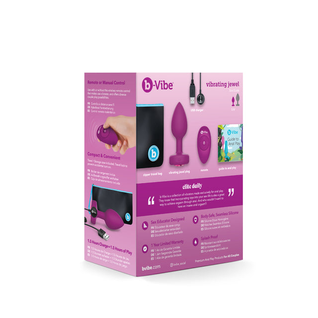 Vibrating Jewel Plug