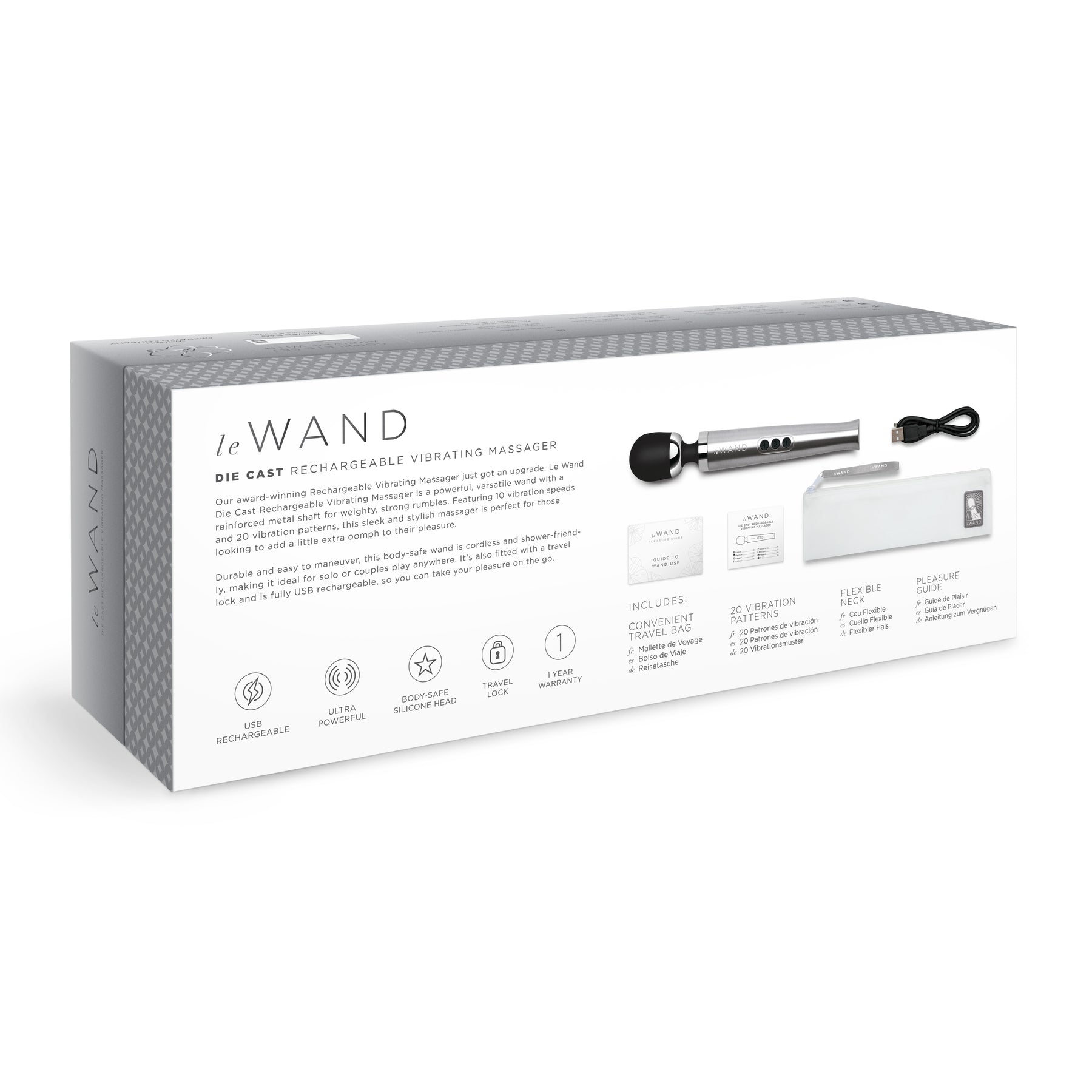 Le Wand Die Cast Rechargeable Vibrating Massager