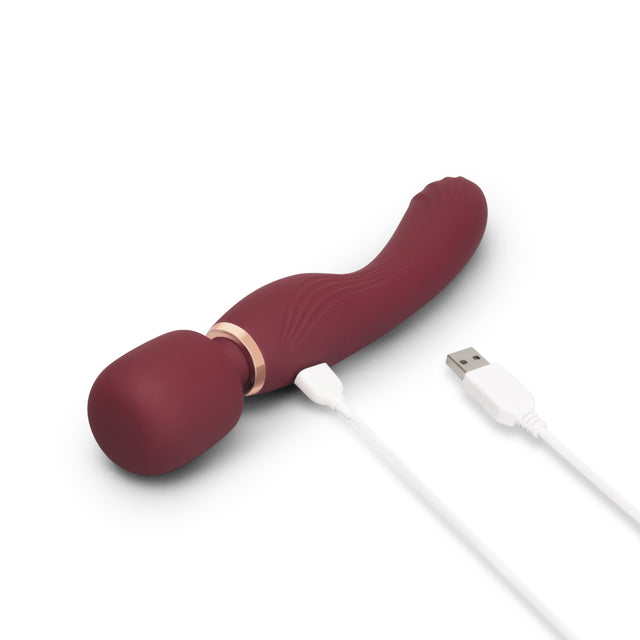 Le Wand Flat Top Fusion G Double-Ended Petite Wand Vibrator