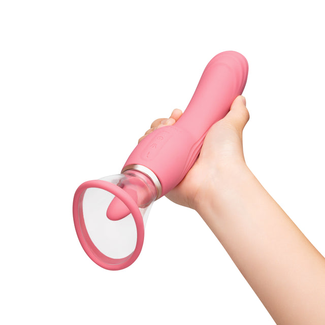 Le Wand Lick 3-in-1 Rechargeable Double-Ended Vibrator