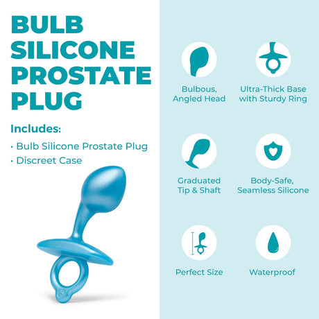 b-Vibe Butties Bulb Silicone Prostate Plug