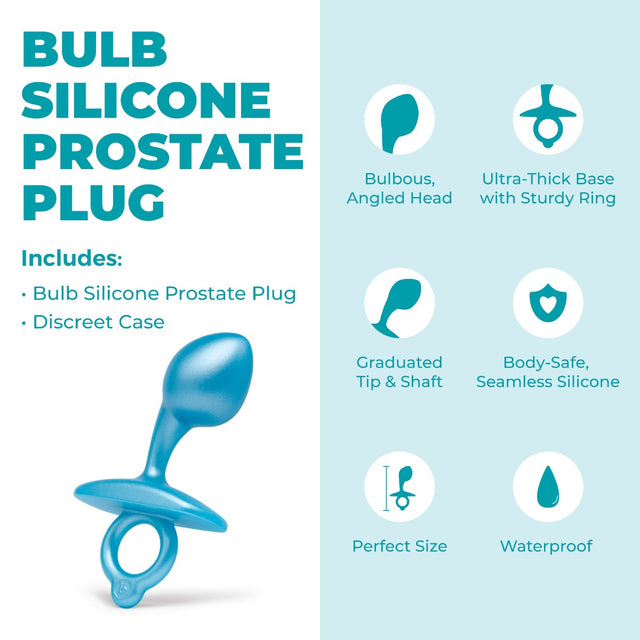 b-Vibe Butties Bulb Silicone Prostate Plug