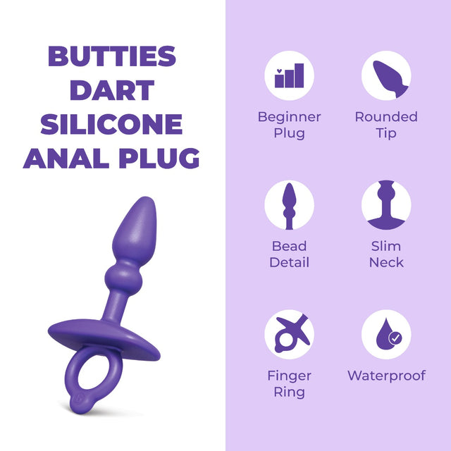 Dart Silicone Anal Plug