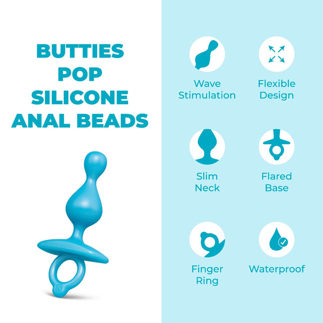 Pop Silicone Anal Beads