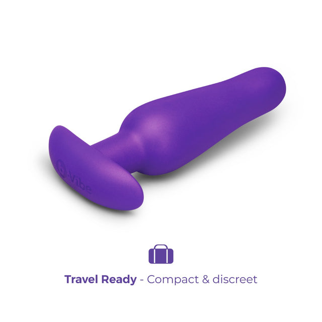 b-Vibe Rookie Beginners Starter Silicone Non-Vibrating Butt Plug
