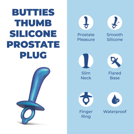 Thumb Silicone Prostate Plug