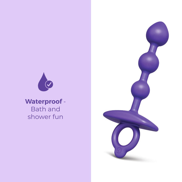 Zip Silicone Anal Beads