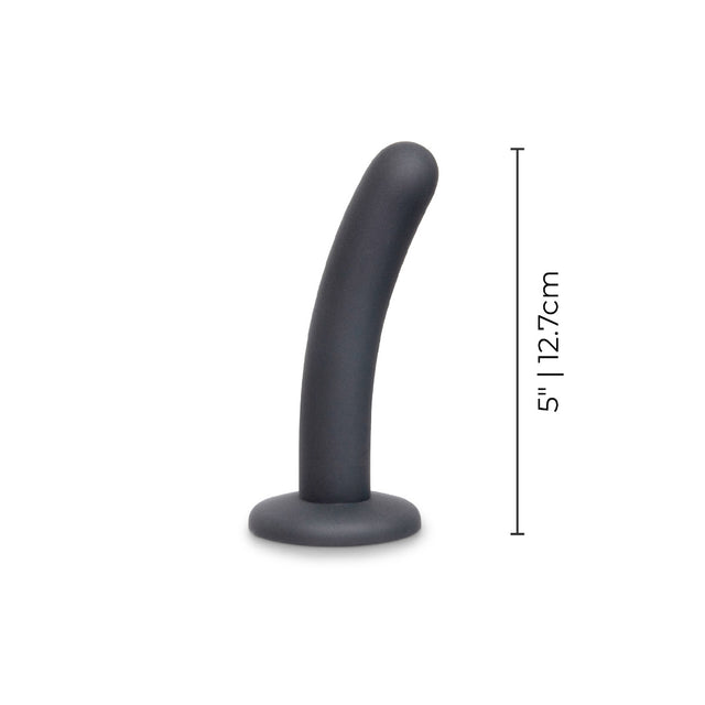 5 Inch Curved Silicone Dildo