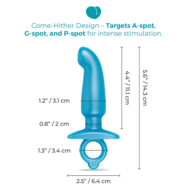 b-Vibe Butties Hither Silicone Prostate Plug