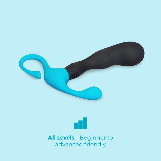 P-Spot Curl Hands-Free Curved Silicone Prostate Massager