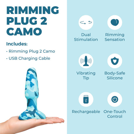 Camo Rimming Plug 2