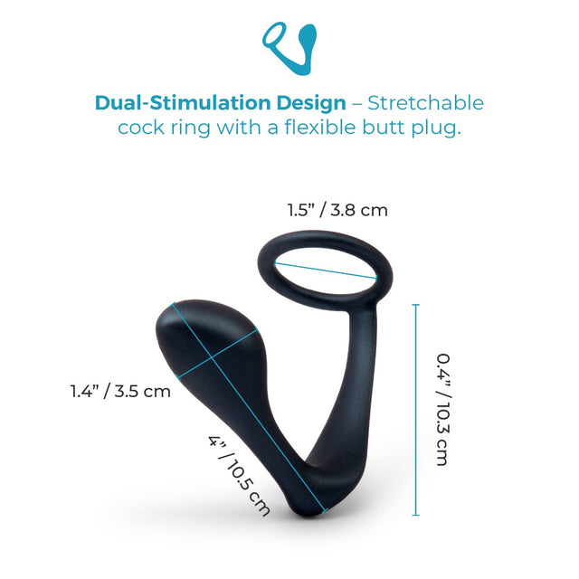 b-Vibe Ringer Cock Ring and Prostate Plug