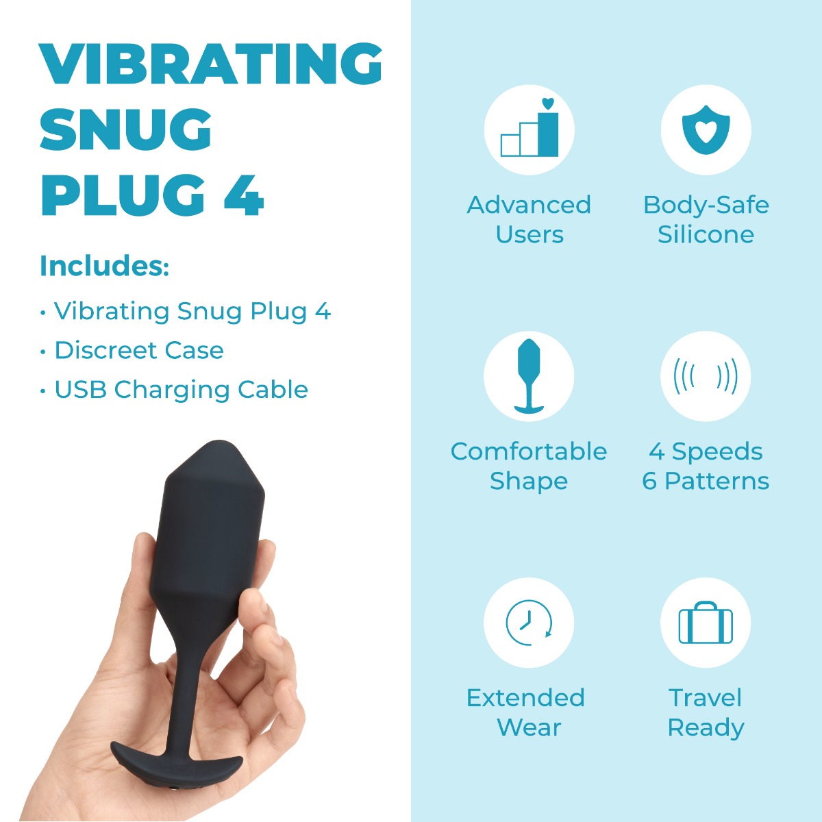 Snug Device Buy Vibrating Snug Plug 4 from $114.99 | Kissin
