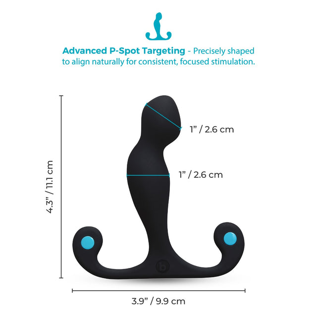 P-Spot Vortex Flex Hands-Free Angled Silicone Prostate Massager