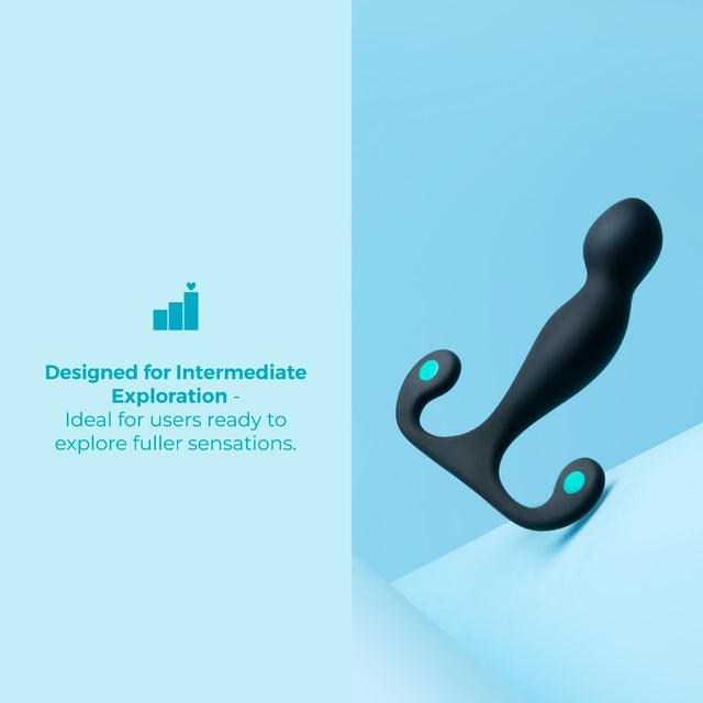 P-Spot Vortex Flex Hands-Free Angled Silicone Prostate Massager