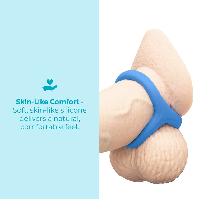 Snug Ring Tri-Sling Soft Stretch Silicone Cock-and-Ball Sling