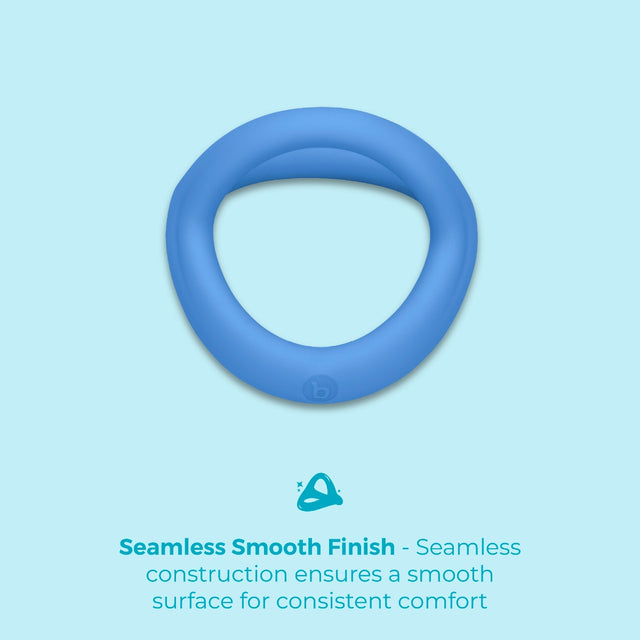 Snug Ring Tri-Sling Soft Stretch Silicone Cock-and-Ball Sling