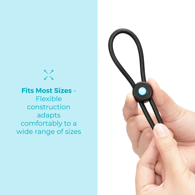 Lasso Grip Fully Adjustable Silicone Cock Ring