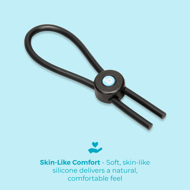 Lasso Grip Fully Adjustable Silicone Cock Ring